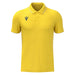 Macron Draco Hero Short Sleeve Polo Shirt in yellow