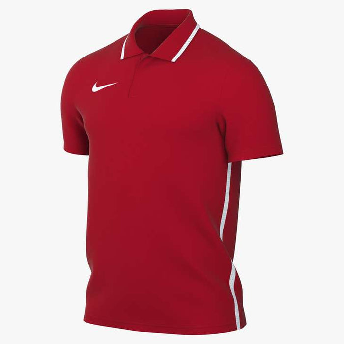 Nike Dri-Fit Park 26 Short Sleeve Polo Shirt in university red