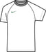 Nike Dri-Fit Park VIII Women's Short Sleeve Shirt in white/pine green