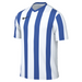 Nike Dri-Fit Striped Division V Short Sleeve Jersey in royal blue/white