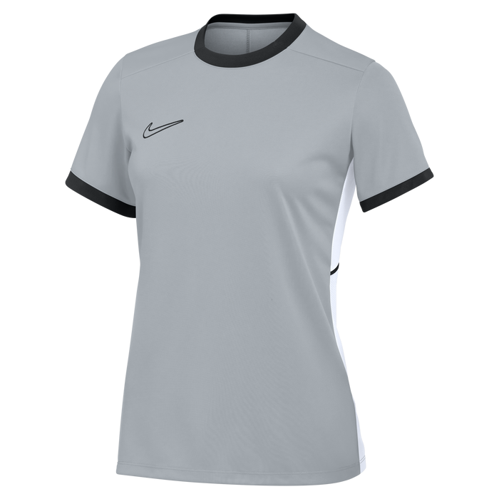 Nike Women's Dri-Fit Academy 25 Short Sleeve Top in wolf grey