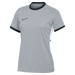Nike Women's Dri-Fit Academy 25 Short Sleeve Top in wolf grey