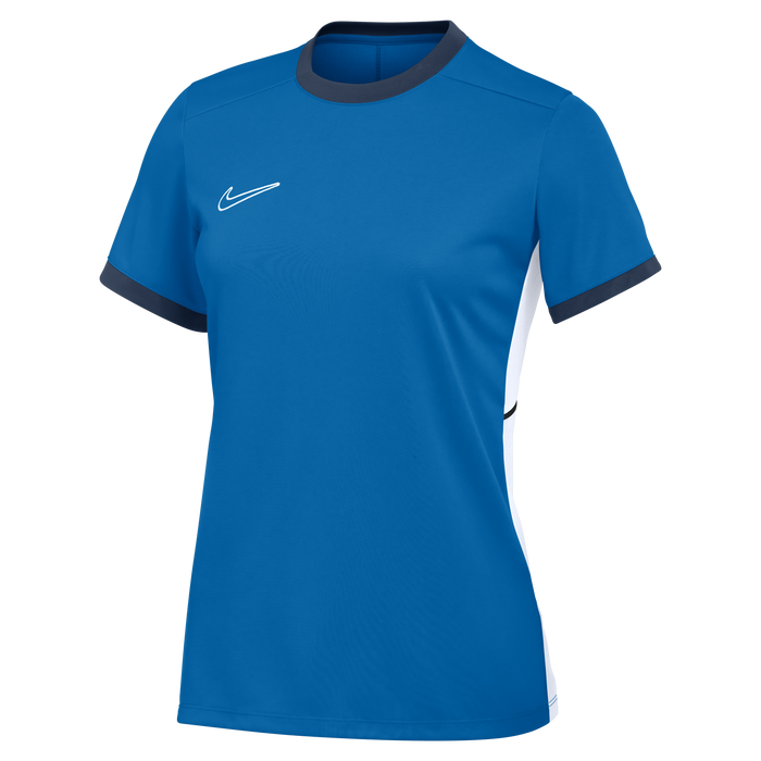 Nike Women's Dri-Fit Academy 25 Short Sleeve Top in royal blue