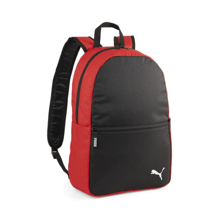 Puma Team Goal Backpack Core in black and red