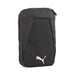 A black Puma Team Goal Wash Bag with a zipper closure and the Puma logo on the front.