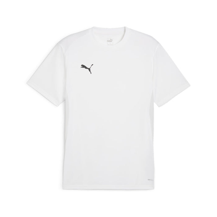 Puma Team Goal Short Sleeve Shirt. in white