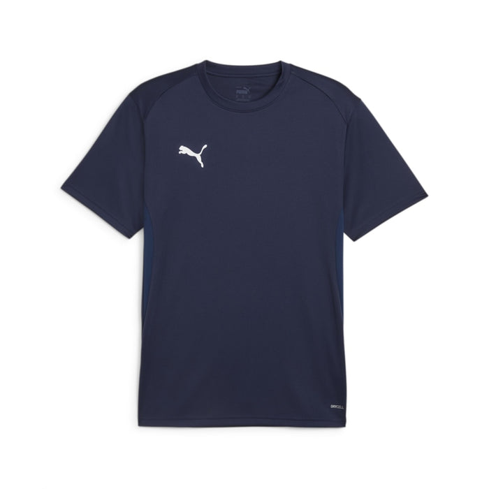 Puma Team Goal Short Sleeve Shirt in navy