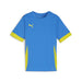 Puma Team Goal Matchday Short Sleeve Shirt in blue and yellow
