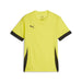 Puma Team Goal Matchday Short Sleeve Shirt in yellow and black