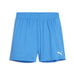 A pair of women's Puma Team Goal Shorts in blue