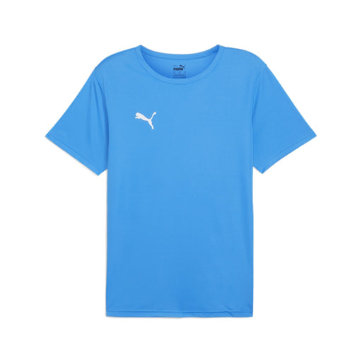 A short-sleeved Puma team shirt in blue with a white Puma logo on the chest.