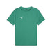 A short-sleeved Puma team shirt in green with a white Puma logo on the chest.