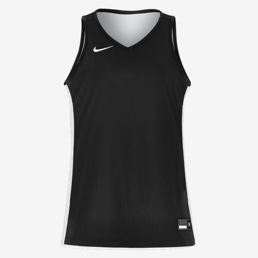 Black Nike tank top on a white background