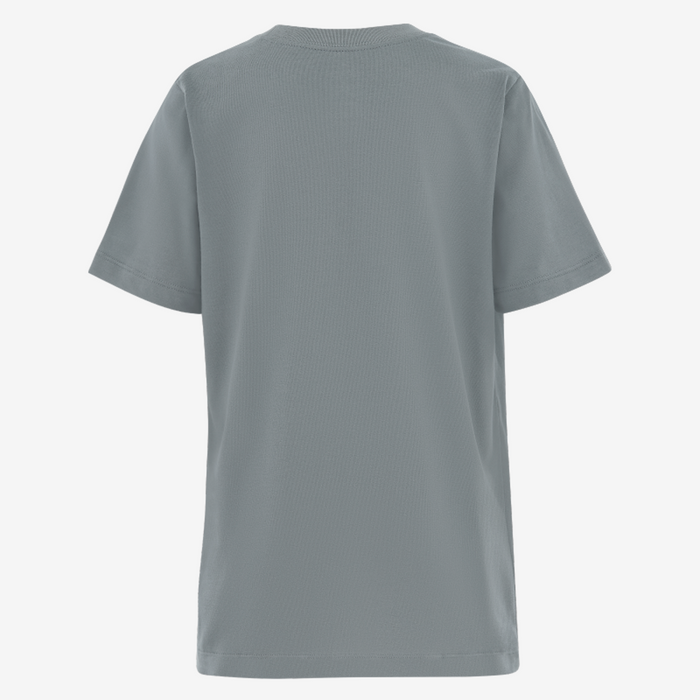 Gray t-shirt on a white background