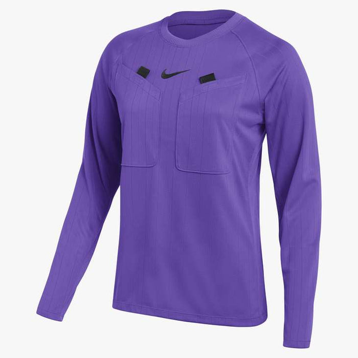 Nike Dri-Fit Referee III Women's Long Sleeve Shirt in hyper grape