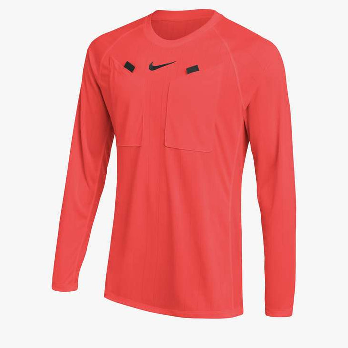 Nike Dri-Fit Referee III Long Sleeve Shirt in bright crimson