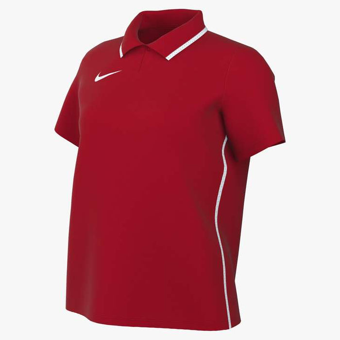 Nike Dri-Fit Park 26 Women's Short Sleeve Polo Shirt in university red