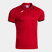 Joma Combi Premium Short Sleeve Polo in red