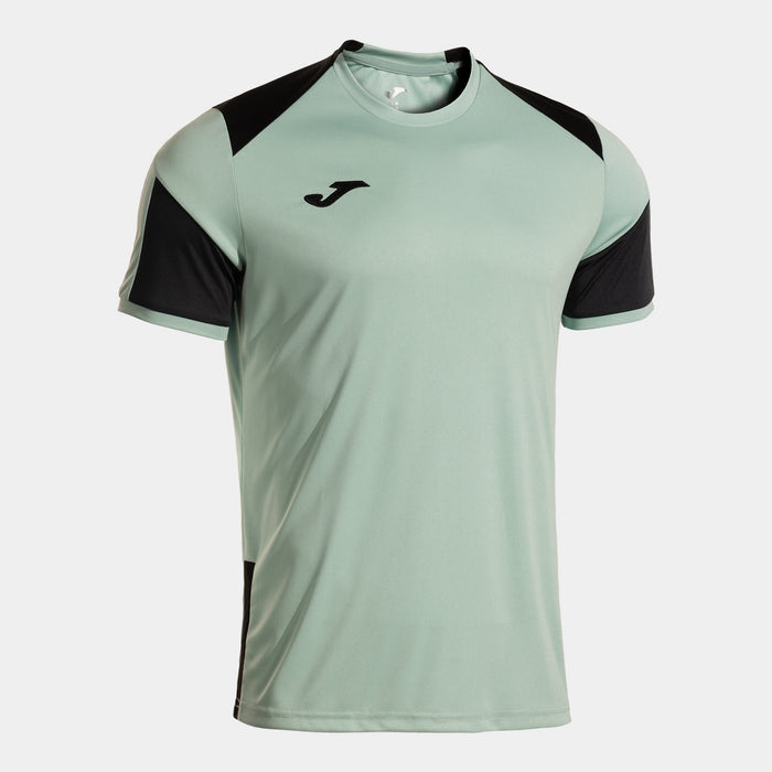 Joma Danubio IV Short Sleeve T-Shirt in teal with black accents