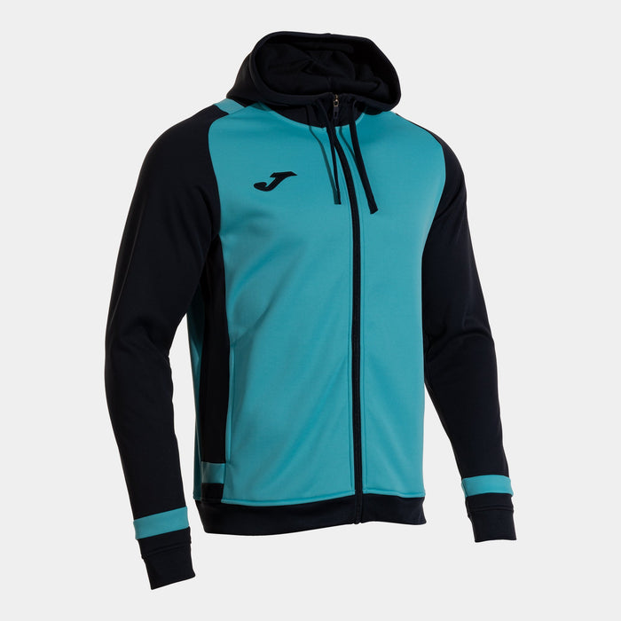 Joma Lider Hooded Jacket in blue and black