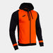 Joma Lider Hooded Jacket in orange and black