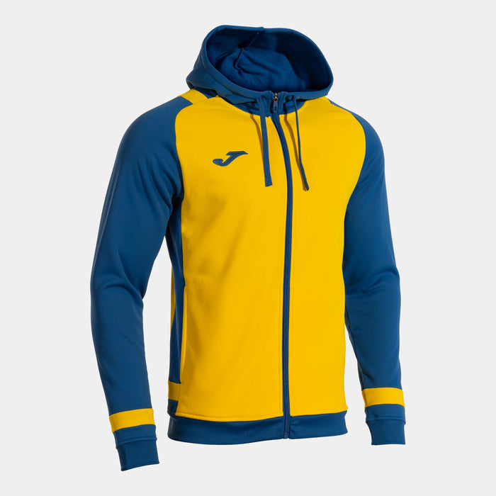 Joma Lider Hooded Jacket in yellow and royal blue