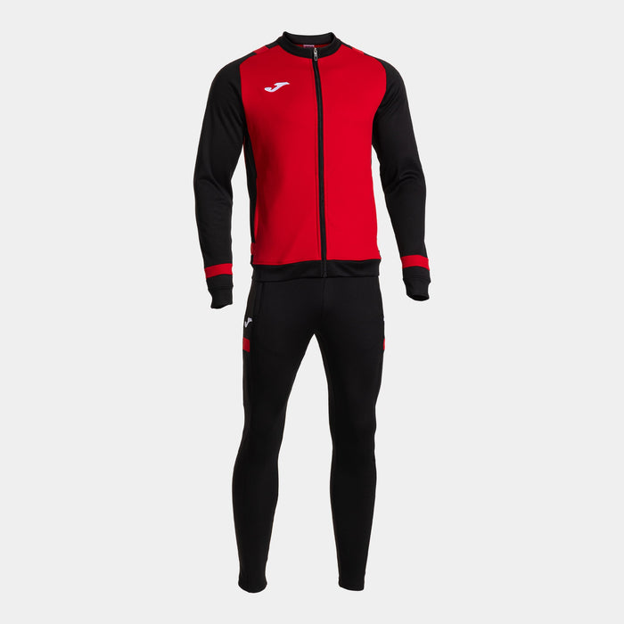 Joma Lider Tracksuit in red and black