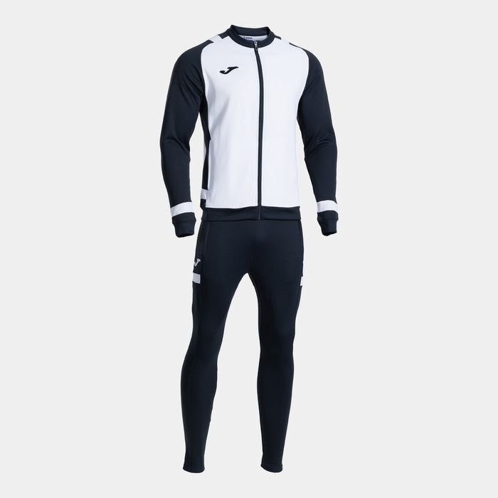 Joma Lider Tracksuit in white and navy