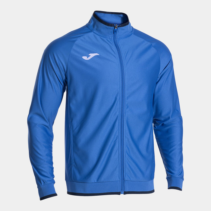 Joma Combi Premium Full Zip Jacket in blue with black trim