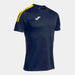 Joma Olimpiada Short Sleeve T-Shirt in navy and yellow