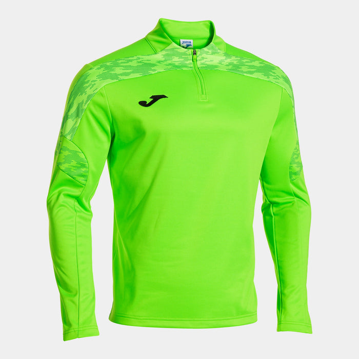 Joma Championship VIII 1/4 Zip Sweatshirt in neon green