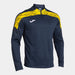 Joma Championship VIII 1/4 Zip Sweatshirt in navy and yellow