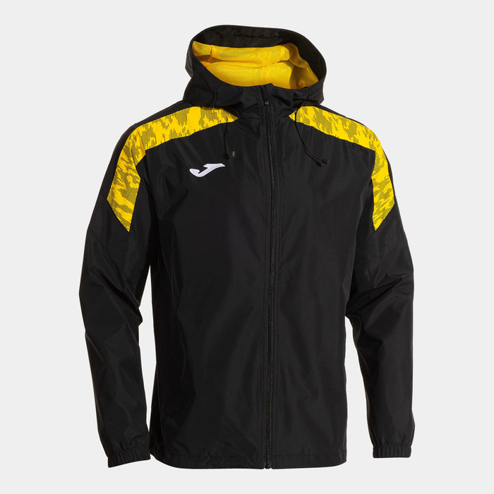 Joma Championship VIII Raincoat in black and yellow
