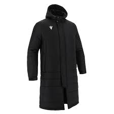 Macron Turvey Long Bench Jacket in black